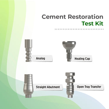Cement Restoration Test Kit Inc. 4 components