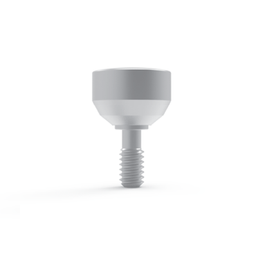 Titanium Healing Cap for Internal Hex Dental Implant - Ø5.5 Wide Body