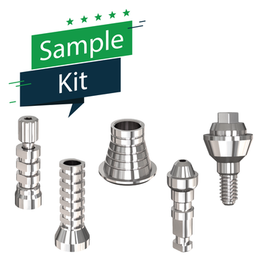 Screw Retained Restoration Test Kit Inc. 5 components
