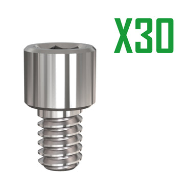 Multi Unit Sleeve/Cylinder Screw - 30 items per pack