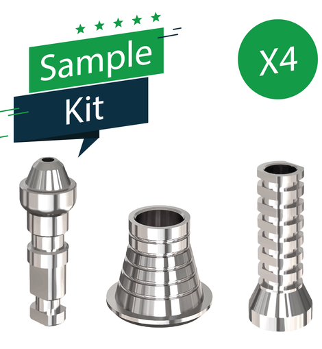 Dental Lab All on X test kit Inc. 12 components