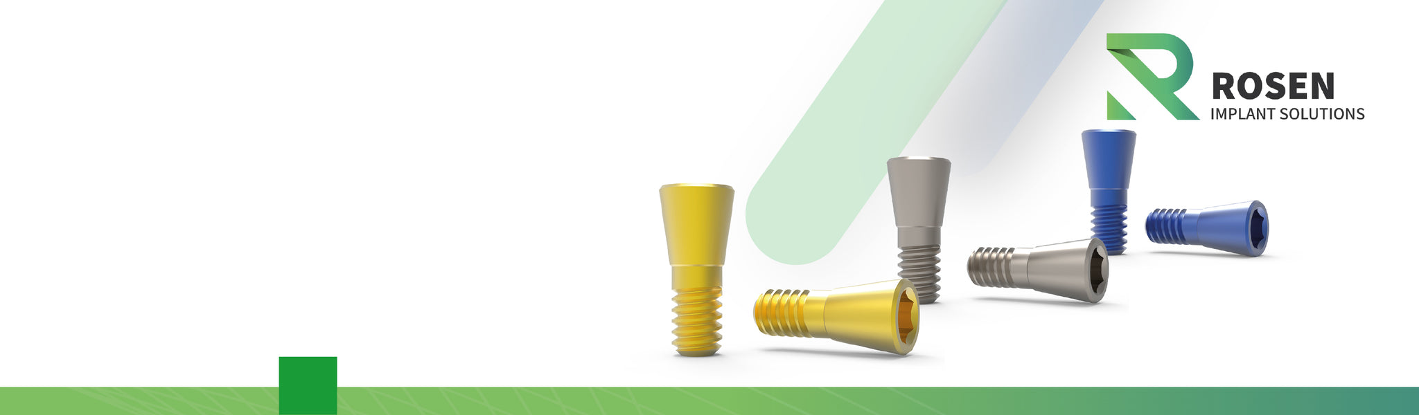 Image featuring advanced dental implant technology with a focus on eliminating loose screws and Ti-Bases