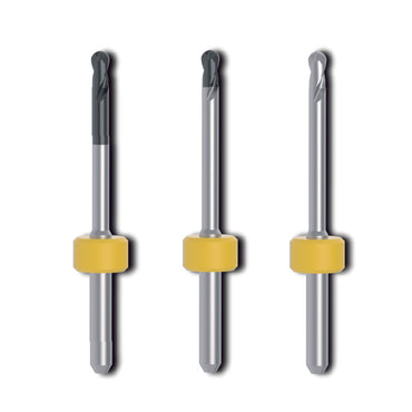 Dentsply Sirona CAD CAM Dental Milling Burs - Set of 5 Burs